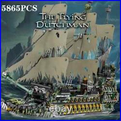 5865PCS The Flying Dutchman Pirate Ship Building Blocks Ghost Ship Model Bricks