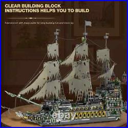 5865PCS The Flying Dutchman Pirate Ship Building Blocks Ghost Ship Model Bricks