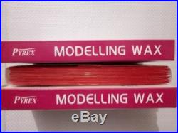 6 x Dental Modelling Wax use for Dentures 12 sheets Pack by PYREX 200g FAST SHIP