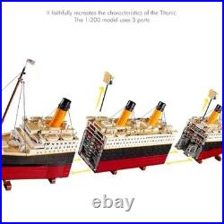9090Pcs Titanic Cruise Ship Building Blocks Model Creative Assembly Toy Gift