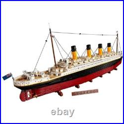 9090Pcs Titanic Cruise Ship Building Blocks Model Creative Assembly Toy Gift