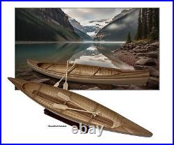 949 Big Canadian Canoe 18 Wooden Ship Model Building Kit for Adults 23 Lo