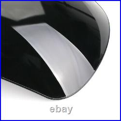 ABS Motorcycle Windscreen Windshield For Harley Dyna Softail Models Black New