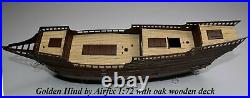 Airfix Golden Hind 172 complete set of accessories for model