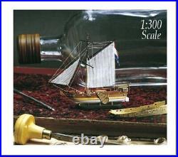 Amati Dutch Golden Yacht Ship In A Bottle Kit Italy Bottle Model Kit 1350