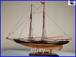 American Cup Bluenose FULL RIB POF Sailboat 172 730 mm Wooden Ship Model Kit