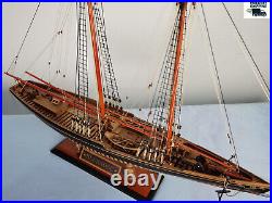 American Cup Bluenose FULL RIB POF Sailboat 172 730 mm Wooden Ship Model Kit