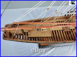 American Cup Bluenose FULL RIB POF Sailboat 172 730 mm Wooden Ship Model Kit