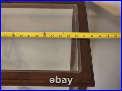 American Three Masted Clipper Ship Model Sovereign of the Seas Under Glass Case