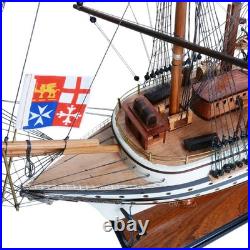 Amerigo Vespucci Italian Navy Training Tall Ship Wood Model 36 Semi-Built New