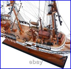 Amerigo Vespucci Italian Navy Training Tall Ship Wood Model 36 Semi-Built New