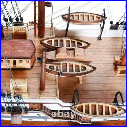 Amerigo Vespucci Italian Navy Training Tall Ship Wood Model 36 Semi-Built New