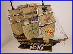 Antique 1540 Model Spanish? Galleon Ship? High Quality! RARE? Spanish Armada