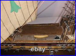 Antique 1540 Model Spanish? Galleon Ship? High Quality! RARE? Spanish Armada