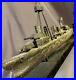 Antique-Folk-Art-Carved-Painted-Nautical-Maritime-Battleship-Ship-Model-WW2-01-pq