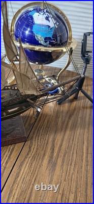 Antique Fully Built Wooden Model Ship 33 The President Frigate Year 1800