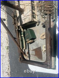 Antique Large Wooden Model Ship Sovereign Seas With Sails Antique Large Wooden Model Ship Sovereign Seas With Sails