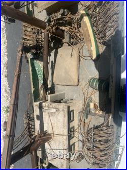 Antique Large Wooden Model Ship Sovereign Seas With Sails