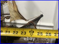 Antique Sail Ship Fragata Espanola 1780, Somewhat Dusty READ