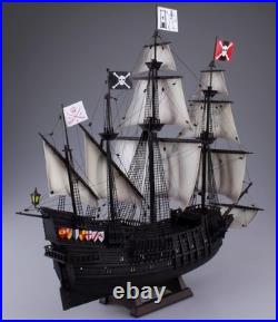 Aoshima Large Sailing Ship No. 12 Pirate Ship 1/100scale Plastic Model Kit Japan