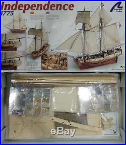 Artesania Latina Wooden Model Ship Kit Independence Schooner For Assembly 22414