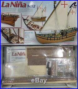 Artesania Latina Wooden Model Ship Kit La Niña Caravel DIY For Assembly 22410