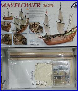 Artesania Latina Wooden Model Ship Kit Mayflower 1/64 DIY For Assembly 22451