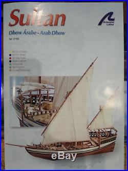 Artesania Latina Wooden Model Ship Sultan Arab Dhow 1/60 DIY For Assembly 22165
