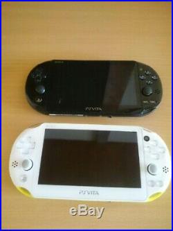 As-si Sony PS Vita console model PCH-2000 2p black Lime for parts DHL First ship
