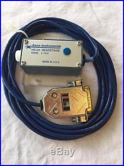 Axon Instruments HS-2A Headstage GAIN X 1LU for Axoclamp-2B FREE US SHIP