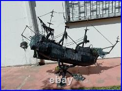 Barco galeon artesanal madera