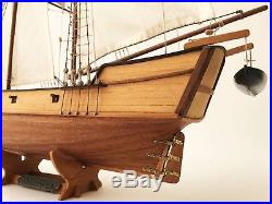 Beautiful Handmade Wooden Ship Model Interior accent for home or great gift
