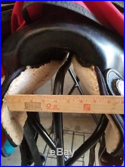 Big Horn Gaited Flex Tree Saddle Model 304 for 50% off of NEW FREE SHIPPING