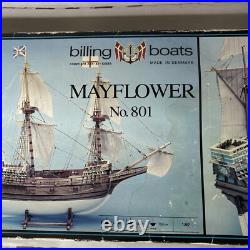 Billing Boats Mayflower No. 801 Wood Ship Model Complete OPEN BOX 160 Scale