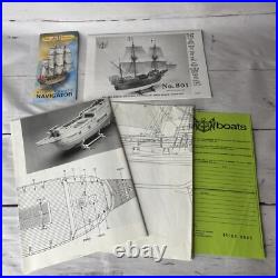 Billing Boats Mayflower No. 801 Wood Ship Model Complete OPEN BOX 160 Scale