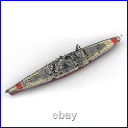Bismarck Battleship Model Ship Boat 1200 Scale Model for Collection