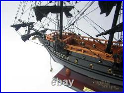 Black Pearl Handcrafted Ship Model Ready for Display