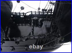 Black Pearl Pirate Ship Model Handmade Wooden 20 Inches Fully Assembled Black Pearl Pirate Ship Model Handmade Wooden 20 Inches Fully Assembled