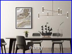 Black Pearl Pirate Ship Model Handmade Wooden 20 Inches Fully Assembled