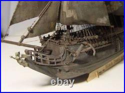 Black Pearl Wooden Ship Model Kit 1/96 Scale Pirate Sailing Ship DIY Wood Model