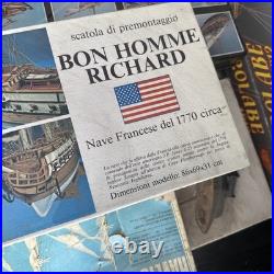 Bon Homme Richard French Ship of about 1770 Aeropiccola Torino Italy
