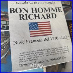 Bon Homme Richard French Ship of about 1770 Aeropiccola Torino Italy