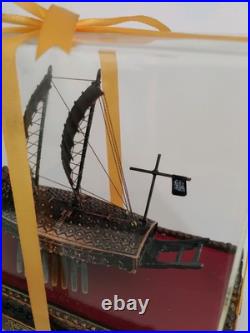 Bronze Korean Turtle Ship Replica Model With Case