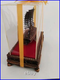 Bronze Korean Turtle Ship Replica Model With Case