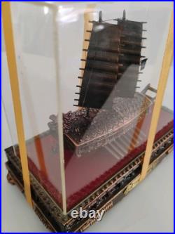 Bronze Korean Turtle Ship Replica Model With Case