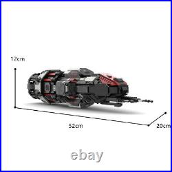 BuildMoc Rocinante S4 Ship Model with Stand 1853 Pieces from TV Show