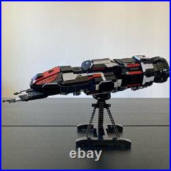 BuildMoc Rocinante S4 Ship Model with Stand 1853 Pieces from TV Show