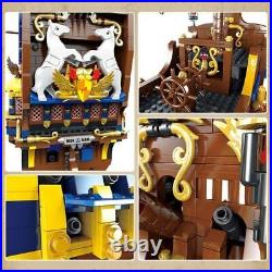 Building Blocks Sets MOC 031011 Blue Sail Ship Bricks Model Kids Toys