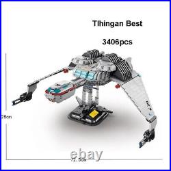 Building Blocks Sets MOC Spacecraft Thlingen Raptor Ship Model Bricks Toys Kids
