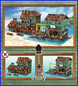 Building Blocks Sets MOC The Old Ship Repair Yard Model 30106 DIY Toys for Kids